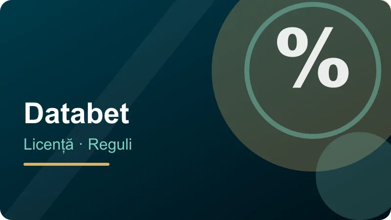 Databet – Databet Casino: planul înainte de prima sesiune Databet Casino: planul înainte de prima sesiune – ilustrație pentru secțiunea Databet